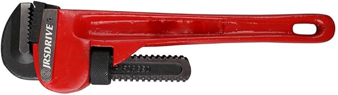 1 Piece Pipe Wrench 8 inch Heavy Duty Adjustable Plumbing Wrench Construction & Heavy-Duty Applications for Industrial & Professional Use E-2049