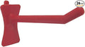 PegPro® 2" Hooks Kit for Standard “Wood Fiber” pegboard – Durable Plastic Pegboard Hooks - for Garage, Kitchen, Craft Room, and More (2" Hook - 24 Pack, Red)