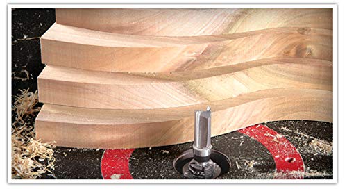 Amana Tool - 45475-3TS Carbide Tipped Flush Trim Plunge Template 3/8 Dia x 1/2" x 1/4