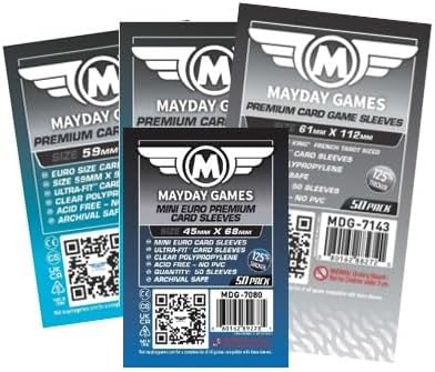 Mayday Games Unconscious Mind -Premium Compatible Card Sleeve Bundle by MAYDAYGAMES