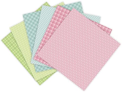 24 Sheets 6"x6" Pink Spring Scrapbook Paper - Image 5