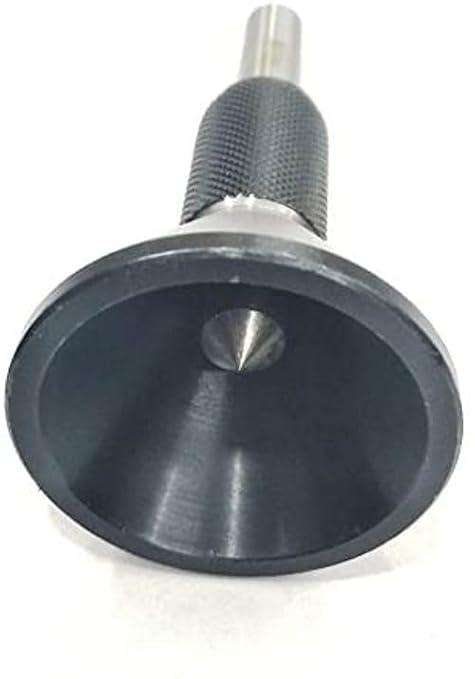 Buyohlic Engineer Machinist Bell Punch Hand DIY Tool for Center Finding on a Round Bar Machine Tools (Set of Both)