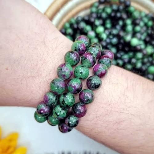 Zenkeeper 108 Pcs Ruby Zoisite Beads - Image 4