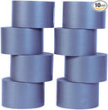 WOD ETC766 Professional Grade General Purpose Gray Electrical Tape UL/CSA Listed core. Vinyl Rubber Adhesive Electrical Tape: 2 inch X 66 ft. - Use at No More Than 600V & 176F (Pack of 10)