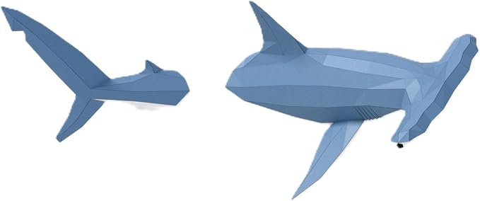 Hammerhead Shark 3D Paper Sculpture by Handmade