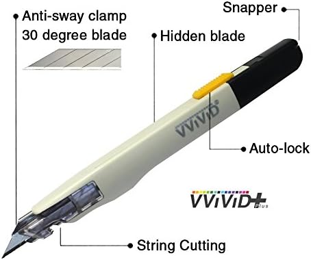 VViViD+ Premium Retractable Precision Balanced Multi-Use Utility Blade - Image 5