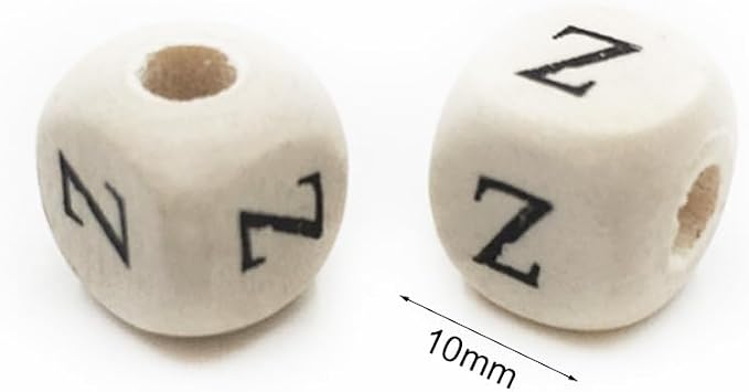 BetterJonny Natural Square Wooden Beads - Image 7