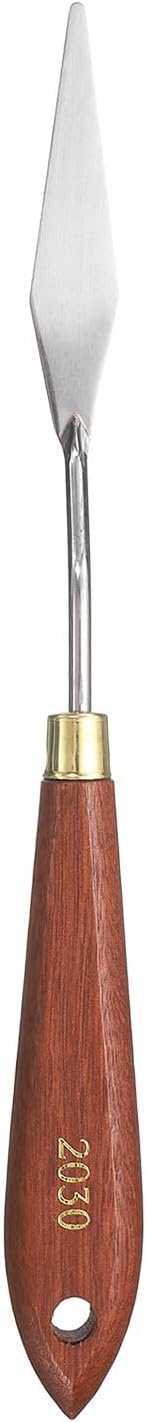 HARFINGTON Palette Knife Painting Tool 2.76" x 0.59" Stainless Steel Teardrop by HARFINGTON