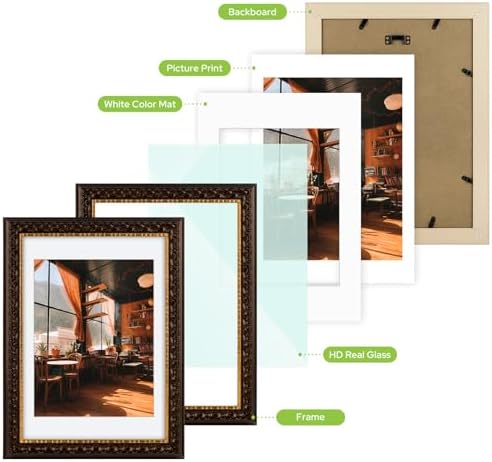 Golden State Art, 10X14 Ornate Finish Photo Frame - Image 4