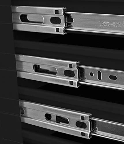 Homak H2PRO Series 72-Inch 21-Drawer Rolling Cabinet