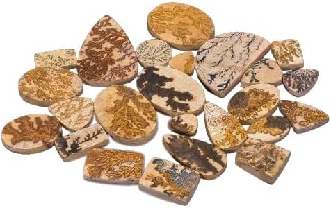 Natural Loose Gemstone 5 Piece Cabochons Lot Jewelry Making Loose Gemstone by Crysmona