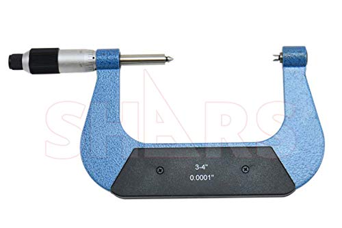 Shars 3-4" Screw Thread Micrometer with Anvil in Fitted Box 303-2373 P)