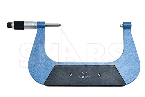 Shars 5-6" Screw Thread Micrometer with Anvil in Fitted Box 303-2375 M