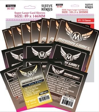 Mayday Games Kingdom Death Gambler's Chest -Standard Compatible Card Sleeve by MAYDAYGAMES