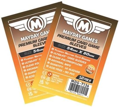 Mayday Games Duel for Middle Earth -Premium Compatible Card Sleeve Bundle by MAYDAYGAMES
