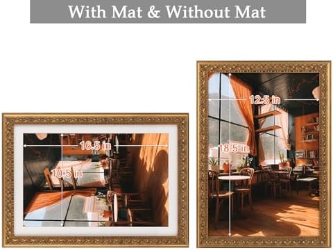 Golden State Art, 13X19 Ornate Finish Photo Frame - Image 4