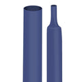 XHF 3/4 Inch 4Ft 3:1 Waterproof Heat Shrink Tubing Roll Marine Grade Adhesive Lined Heat Shrink Tube, Insulation Sealing Oil-Proof Wear-Resistant Blue