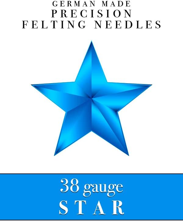 Precision Wool Felting Needles | 38 Gauge Star | Made in Germany by - Image 3