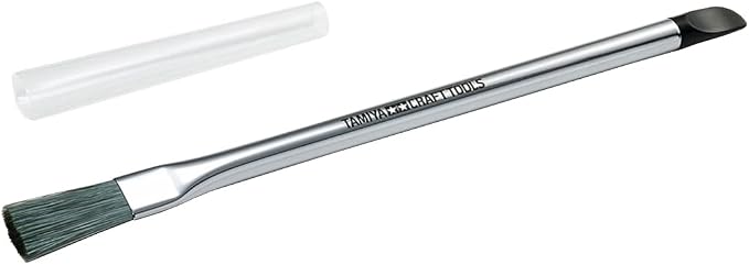 Mini 4WD Cleaning Brush W/Sticker Applicator / Tamiya / 74163 by TAMIYA