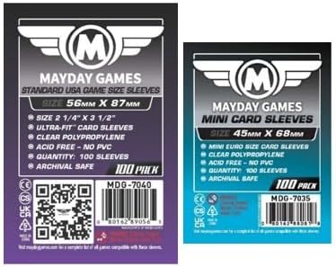 Mayday Games Village Attacks + Expansion -Standard Compatible Card Sleeve Bundle by MAYDAYGAMES