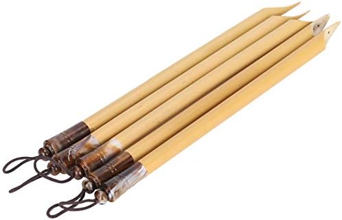 5PCS Bamboo Pens, Comic & Arabic Calligraphy Dip Pens - Image 9