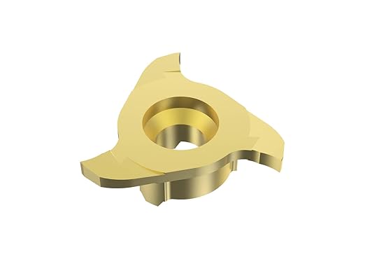 Seco Tools 03041955 (Pack of 2) Carbide PVD Replaceable Head Disc Mill R335.14-217215.12Z3-M03 F32M, 0.8543" Cutting Diameter, 0.0890" Cutting Width, 3 Cutting Teeth