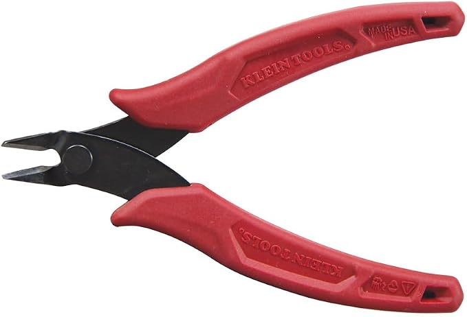 Klein Tools D275-5 Diagonal Flush Cutters, Made in USA, Micro Wire and Compact by Unknown