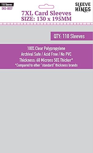 Sleeve Kings 7XL Card Sleeves 130 X 195 mm - Image 3