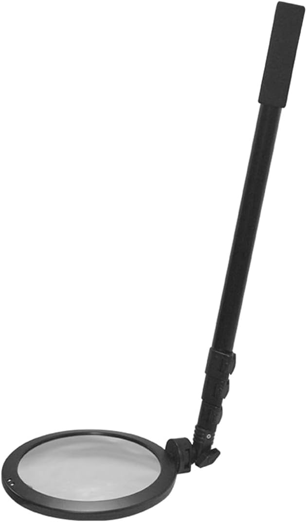 Generic Portable Vehicle Inspection Mirror with Extendable 16cm Acrylic Lens and Handle