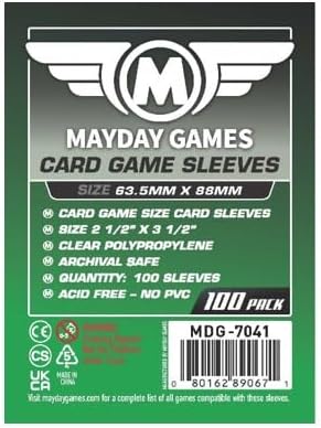 Mayday Games Welcome to the Dungeon Game Accessory- Standard Card Sleeve Bundle by MAYDAYGAMES