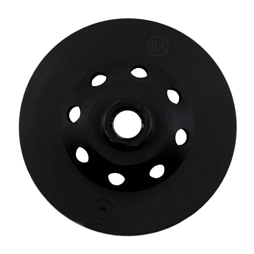 Benchmark Abrasives Grinding Wheels 4 1/2 Inch Turbo Diamond Cup Wheel with 5/8"-11 Arbor Hole for Masonry, Marble, Natural Stone, Concrete Grinding Wheel - Angle Grinder Attachments (4.5”)