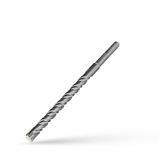 CSOOM SDS Plus Rotary Hammer Drill Bit 9/16"x8.27", Professional Concrete Drill Bit for Concrete, Brick, Stone and Cement Walls