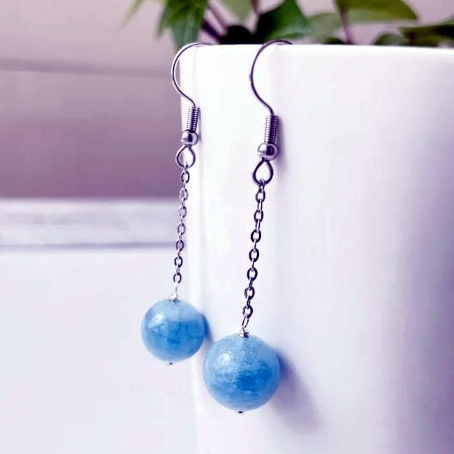 Zenkeeper 108 Pcs Natural Aquamarine Beads - Image 4