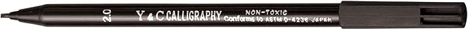 Yasutomo - NSC603A Y and C Water Based Calligraphy Markers, Chisel Tip - Image 4
