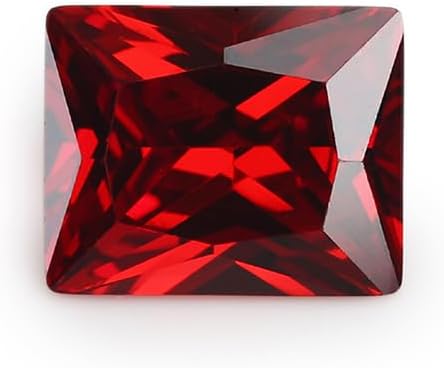 Ruby Red Cubic Zirconia Loose Beads Unset by AierCrystal
