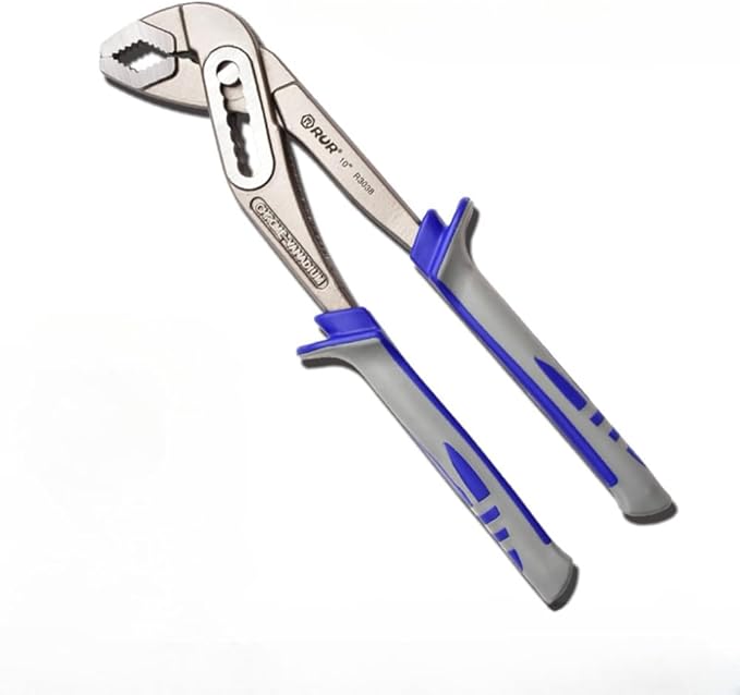 10-inch Tongue and Groove Pliers - Adjustable Plier,Quick Adjust&Release,V-Jaw Locks Pliers for Repairs,Gripping,Nuts,Pipes