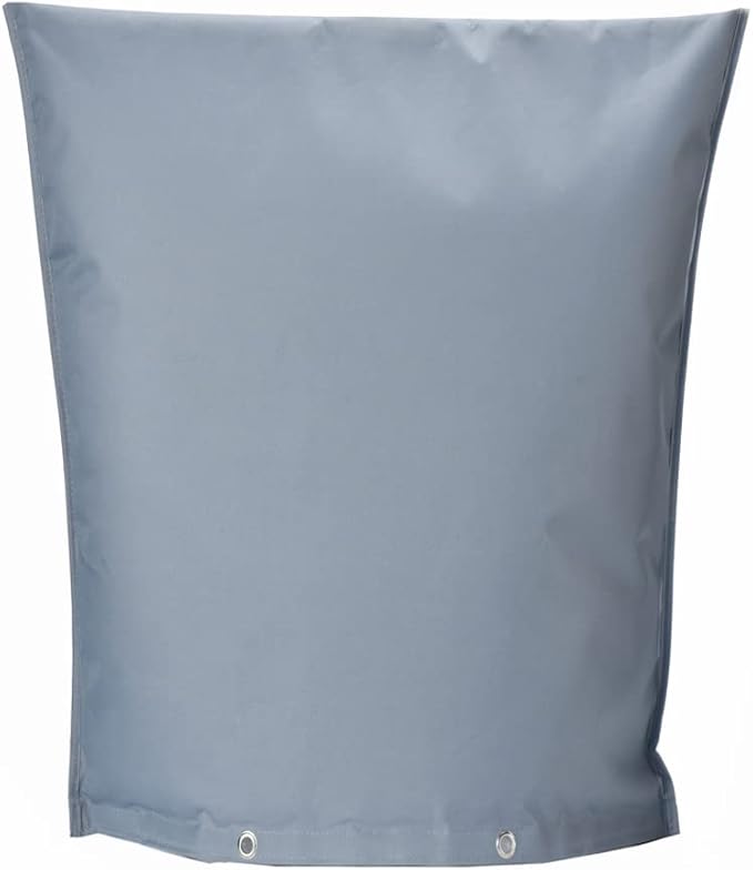 Outdoor Backflow Preventer Insulation Cover, Insulated Pouch for Winter Pipe Freeze Protection Sprinkler Valves in Snow or Sun Exposure, Waterproof Sprinkler Valve System Cover (16 " W x 20 " H, Gray)