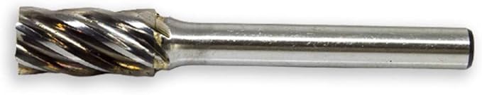 Benchmark Abrasives Ball Shape Premium Tungsten Carbide Burr with 1/4 Inch Shank Aluminum Cut Rotary Tool, Engraving Tool for Non-Metals Shaping Carving (SA-3NF)
