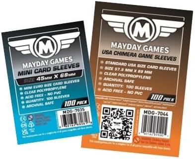 Mayday Games Newton -Standard Compatible Card Sleeve Bundle by MAYDAYGAMES