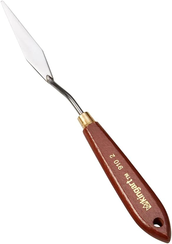KINGART Diamond TROWEL PALETTE KNIFE and Painting Tool by KINGART