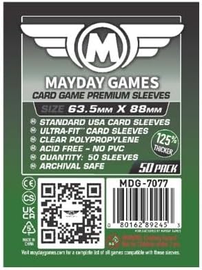 Mayday Games Welcome to the Dungeon Game Accessory- Premium Card Sleeve Bundle by MAYDAYGAMES