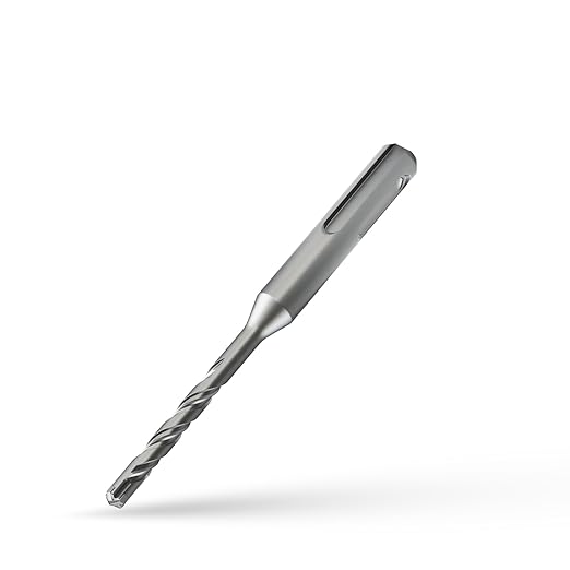 CSOOM SDS Plus Rotary Hammer Drill Bit 1/4"x4.33", Professional Concrete Drill Bit for Concrete, Brick, Stone and Cement Walls