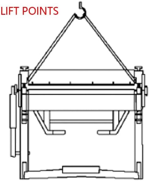 KAKA INDUSTRIAL Pan and Box Brake, 50-inch Sheet Metal Brake Machine with Fingers, 16-Gauge Mild Steel Capacity Box and Pan Brake with Foot Clamp, 0-150° Folding Angle PBB-5016/3SH