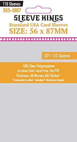 Sleeve Kings Standard USA Card Sleeves 56 X 87 mm - Image 2