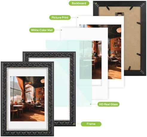 Golden State Art, 8X12 Ornate Finish Photo Frame - Image 4