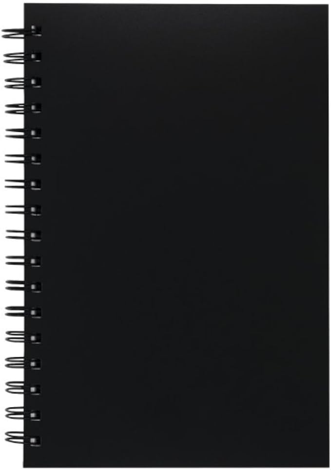 UCREATE Poly Cover Sketch Book, Heavyweight, 70 lb., Side Spiral Bound - Image 3