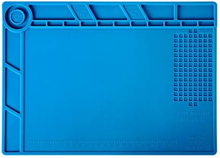 Kaisi S-140 Magnetic Insulation Silicone Soldering Mat, Heat Resistant Work Mat by Kaisi%C2%AETools
