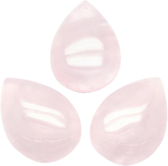 Fashewelry Natural Teardrop Flat Back Cabochons Beads by FASHEWELRY