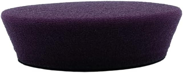 3D Dark Purple Foam Cutting Pads, 2 Pack | Fast Compound Cuts for Removing Paint Defects | Professional Grade | Superior Finish for Automotive Painted Surfaces | Car Detailing | 3.5” Round