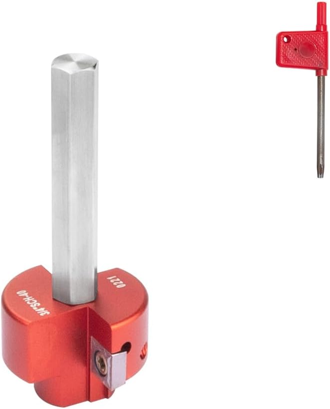 2 Wings PVC Pipe Reamer, Plastic PVC Pipe Fitting Saver Kit Fit into Standard 1/2" Drills 0.75inch Head Socket Saver Tool